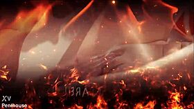 want to see twin flames in hardcore teasing action?