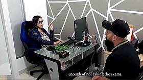 'naked physical exam, then fucking the doctor for my desired job'