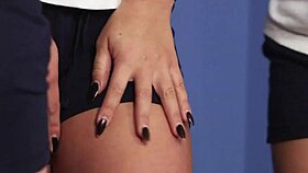 cfnm babe sucking off lucky guy in lockerroom, so hot