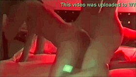 the mature milf at the holiday party gets furious while sucking two big cocks and taking it in her ass