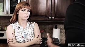 Guy finds himself tied up and cuckolded in plain taboo