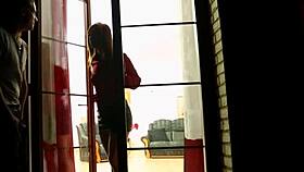 european glamour model engages in intense hardcore action