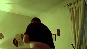 Amateur Homemade Ebony From Behind