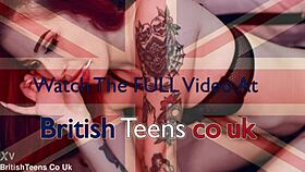 18 year old british redhead swallows cum eagerly