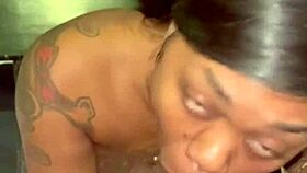 snuck off to suck that big black cock 😏