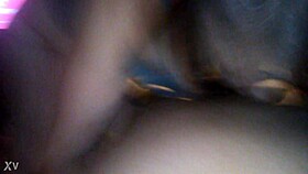 Amateur Couple in Interracial Reverse Cowgirl Riding with Blowjob and Intense Positions