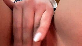 i wanna jerk off to this hairy pussy up close, it's so wet and drippin