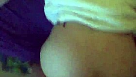 I bend over my fat ass for that big cock