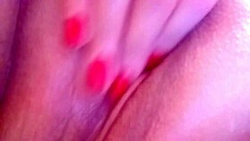 Wet Pink Pussy Teases With Masturbation