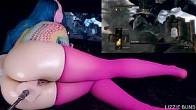 Dark Souls Fuck Machine Challenge 11 - Iron Golem Cumming