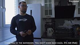 i roughly fucked the guy with my strapon, he came all over the desk