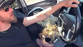 come camp with me for road head outdoor sex almost caught