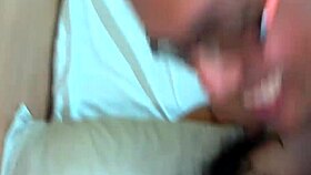 Married bride enjoys two cocks in her mouth at the wedding