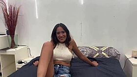 Casting A Jovencita Latina With Needs For Money To Pay Rent