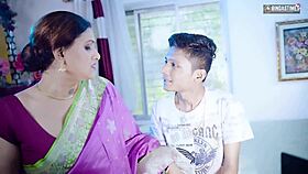 i'm desi indian housewife teaching student to fuck with big boobs