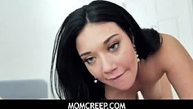 Momcreep - Shaving My Stepmoms Pussy and Turned into Fucking - Megan Maiden