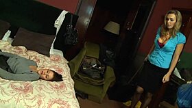 Tanya Tate and Carla Mai, two sluts, enjoy muff diving and groping each other