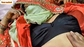 Indian Couple's Wedding Night Turns Into Rough Assfucking Session