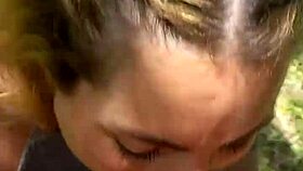 Big Natural Tits Blonde Blowjob Outdoor Homemade