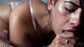 Kylei Ellish's POV oral performance and liquid consumption.