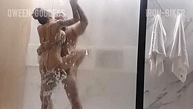 We Left The Camera Filming And Went To Have Sex In Shower