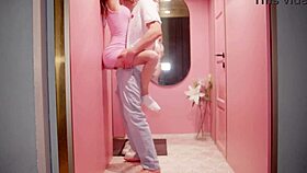 cum inside me - tiny italian teen begs for breeding creampie