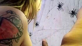 halloween elf love to deepthroat on black dick 😈