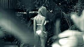 outdoors in the sun, i find aubrey adams rubbing herself and fucking, oh yeah