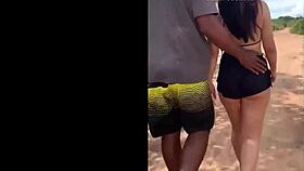 On the Dirt Road, I Watch My Wife Get Fucked by a Big Black Cock