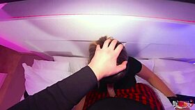 Blonde Milf Step Mom Fucks Thinking It's Husband