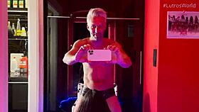 chubby babe gives pov blowjob