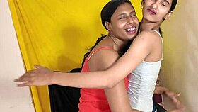 Real Romantic Threesome with Amateurs