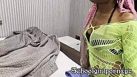 Horny Girl Next Door Bent Over For Doggystyle Fucking