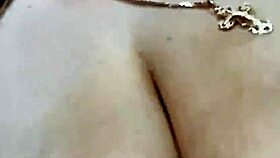 Huge boobs fingered and masturbated on webcam