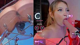 This Amateur Colombian Latina Girl Enjoys Sensual Domination With Machine Sucking And Vibrator In Her Wet Pussy!