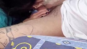 She loves deepthroat and riding until I cum inside her, full video on red 😘