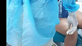 dentist office oral with big tits 😍