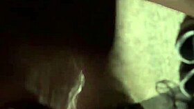 Sexy Chinese girl performs close-up handjob on big cock