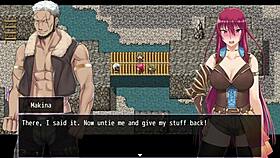 Fallen Makina gets tied up and persuades Bardo with her body