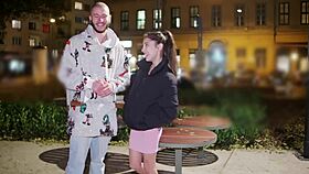 cum inside me - tiny italian teen begs for breeding creampie