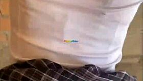 hey, cristiana, you're 18 and getting fucked by your boyfriend in that school uniform, so hot and real!