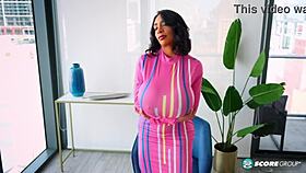 Uff, mi amor, I-I tease you with my big tits, Mariza Lamb