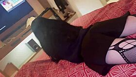 Beautiful student in skirt and uniform gets fucked after showing delicious ass