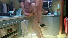 Skinny couple films hot passion porno at home