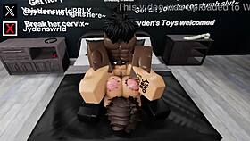 Destroying My Friend's Tight Pussy - Roblox