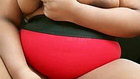 Oh wow, look at that sexy maid flashing her huge tits and boobs in the house!