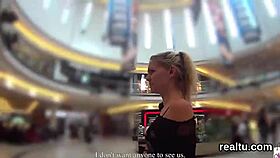 Czech Chick Tempted In Mall, Gets POV Fucked Hard.