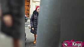 Two young 18+ guys busting the pussy of victoria arias in a threesome?