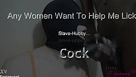 Hubby cums in wife's mouth after a big black cock blowjob 😏