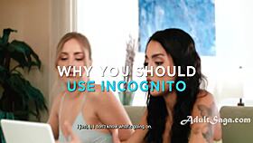 Roommate Fantasizes About Lesbian Fucking Me - Vanessa Sky, Anna Claire Clouds